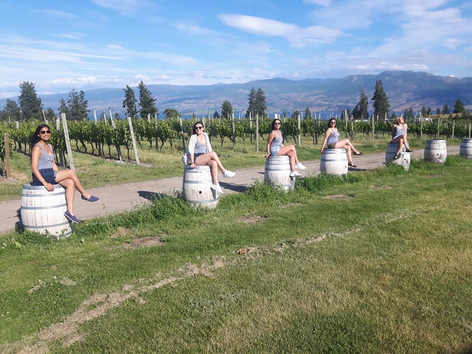 evening wine tours kelowna